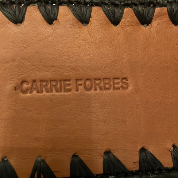 Carrie Forbes Raffia sandals size 38 - Picture 2 of 3